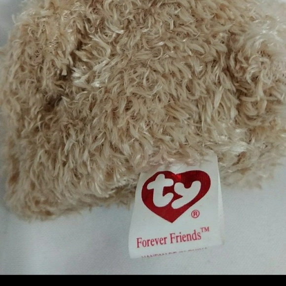 Forever Friends Ty Beanie baby Bear greetings 2006 - Picture 3 of 4